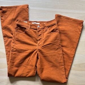 Levi's Orange Flare & Wide Leg Jeans